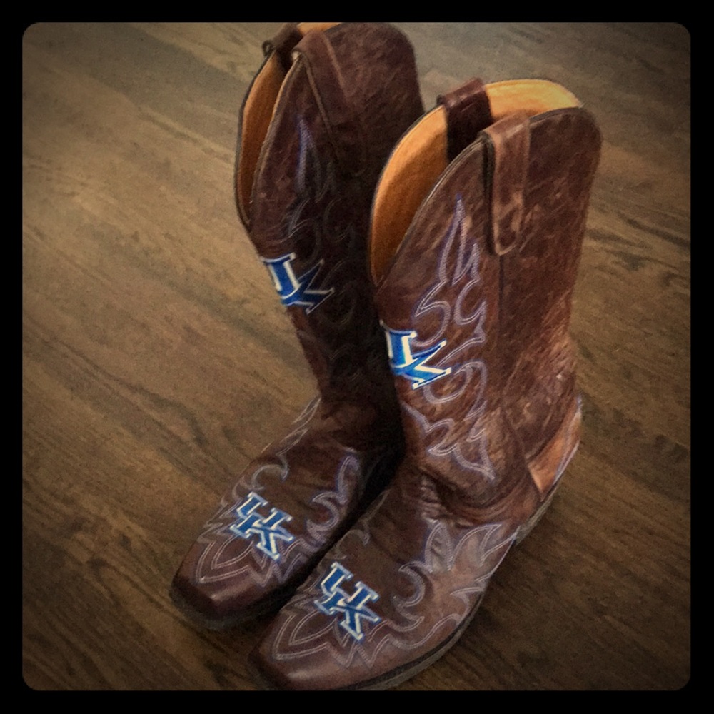 UK gameday cowboy boots